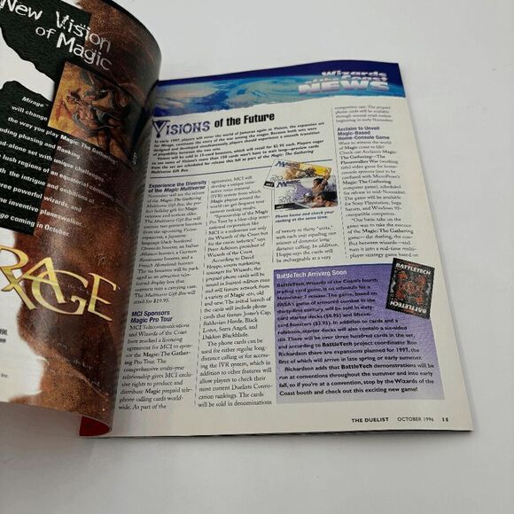 Magic the Gathering The Duelist Magazine No. 13-October 1996 Vol 3 Issue 5 - Picture 8 of 13